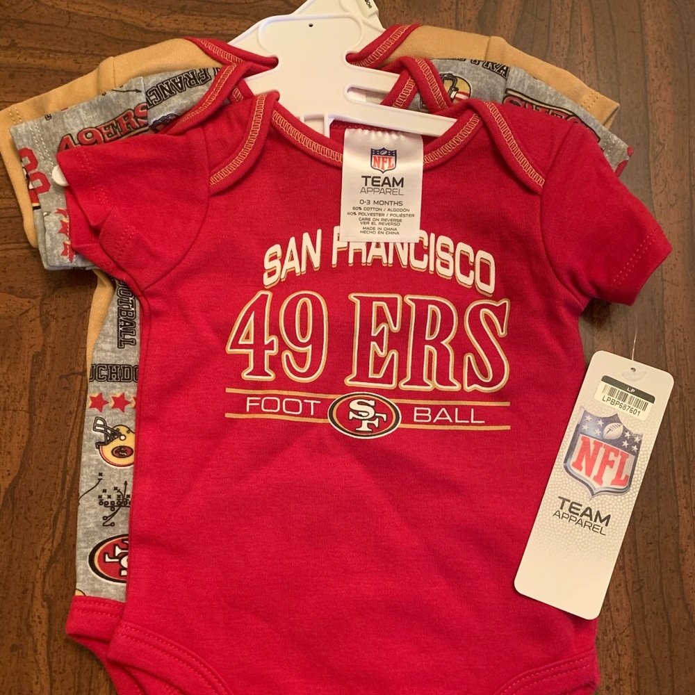 San Francisco 49ers Onesies